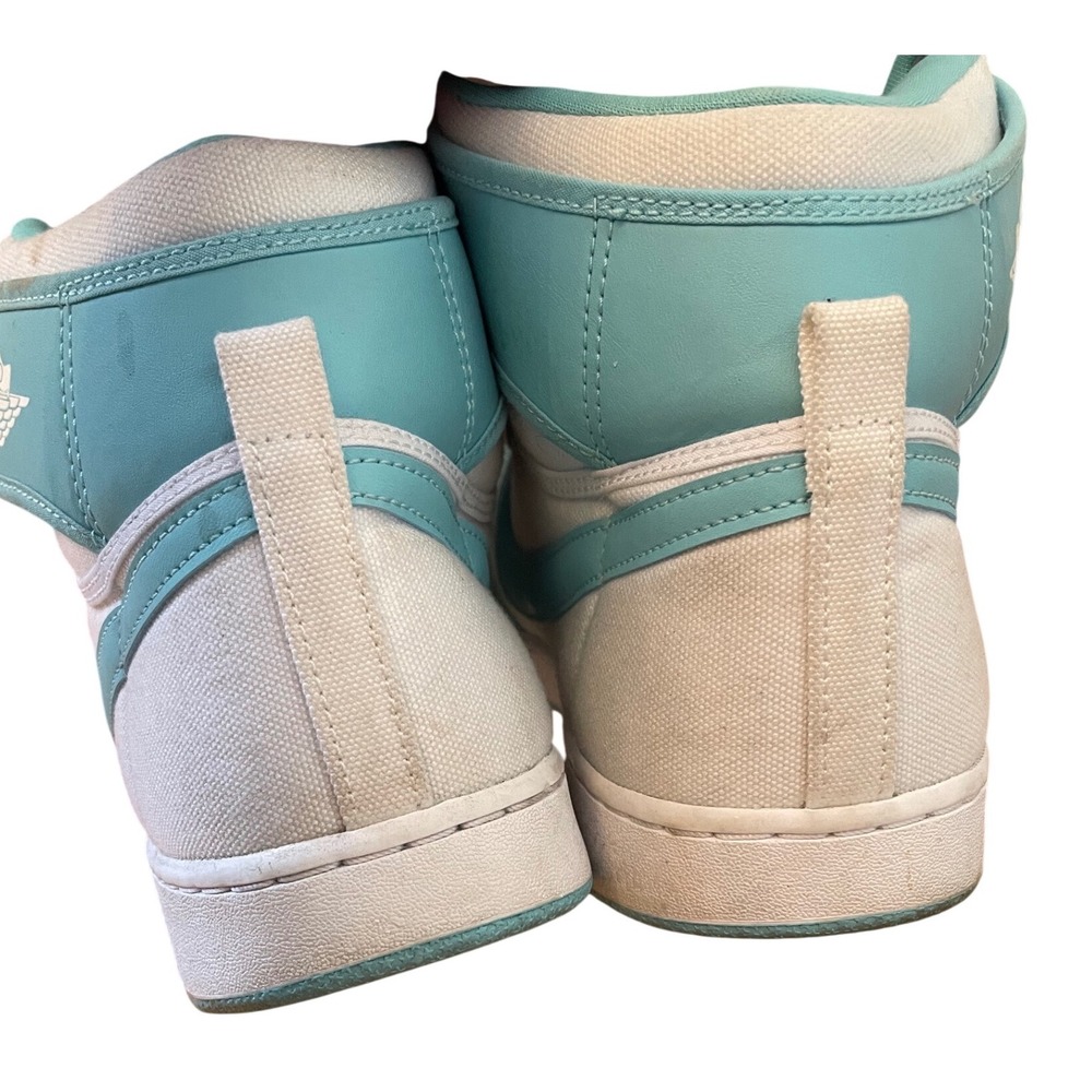 Nike Air Jordan 1 Retro AJKO Men's Size 13 Bleached Aqua White Shoes - Picture 3 of 6